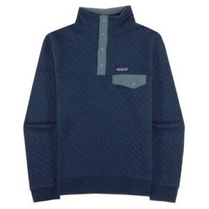 PATAGONIA ORGANIC COTTON QUILT SNAP-T PULLOVER FLEECE WOMEN'S MEDIUM